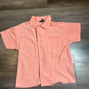 Forever 21 Pink Button Down Shirt